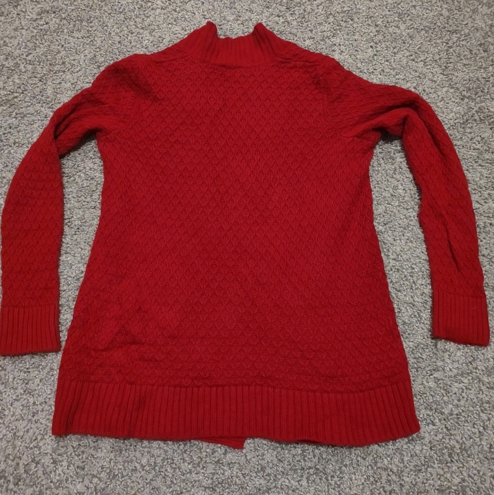 Talbots Red Cardigan - Small - Picture 11 of 16